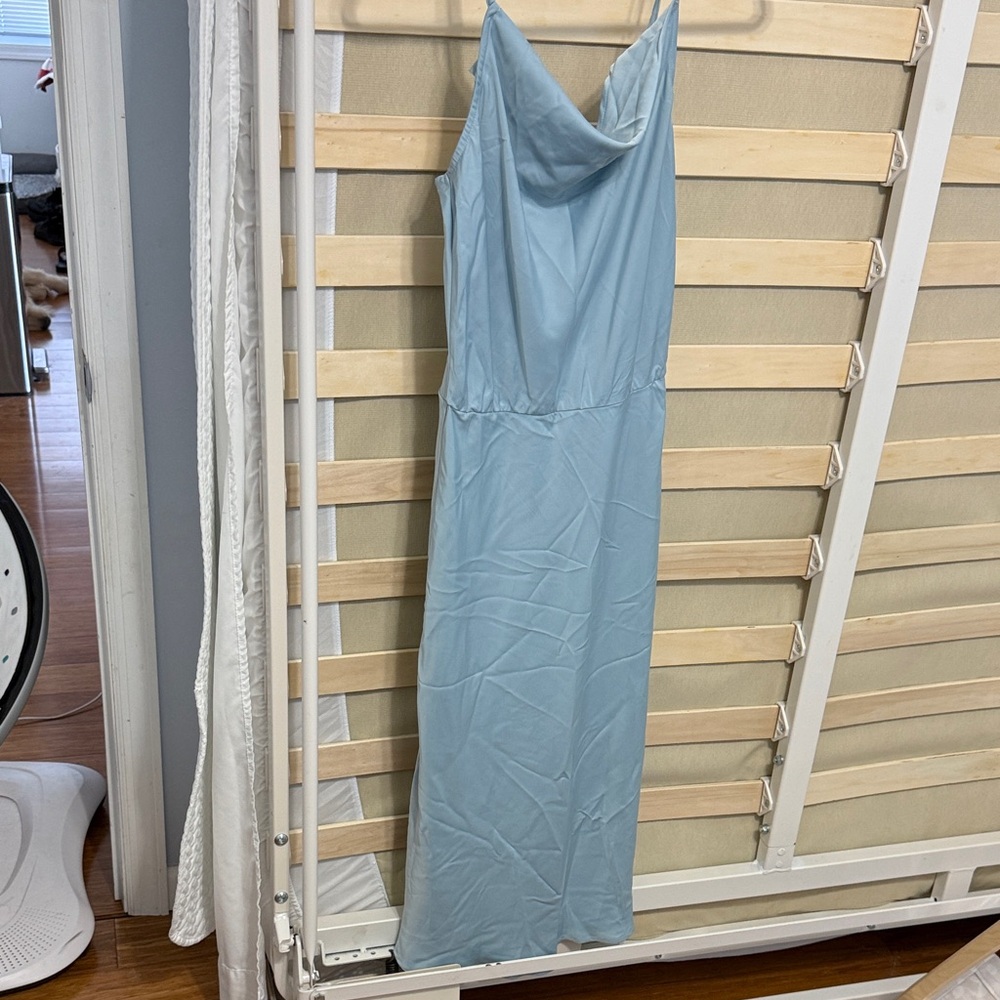 Fashion Nova Light Blue Dress